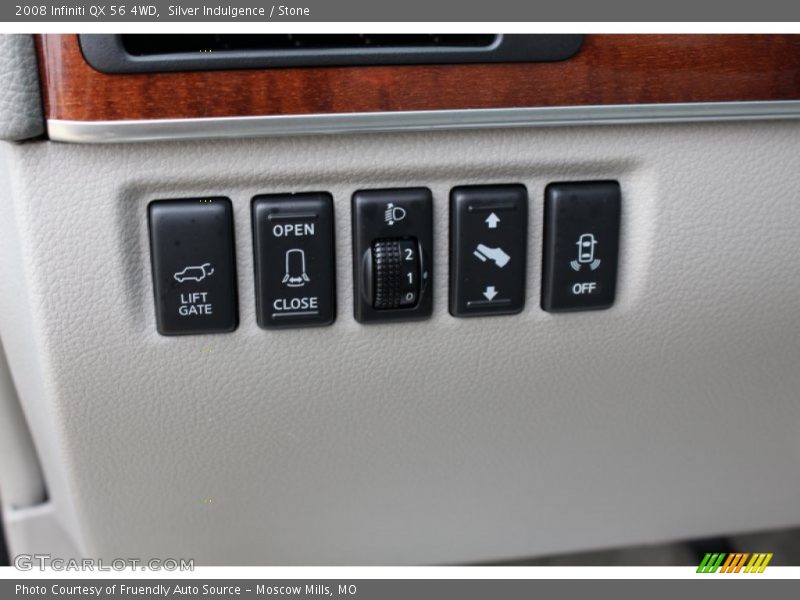 Silver Indulgence / Stone 2008 Infiniti QX 56 4WD