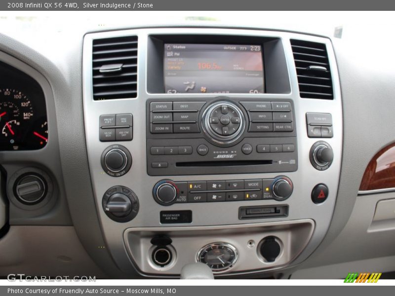 Silver Indulgence / Stone 2008 Infiniti QX 56 4WD