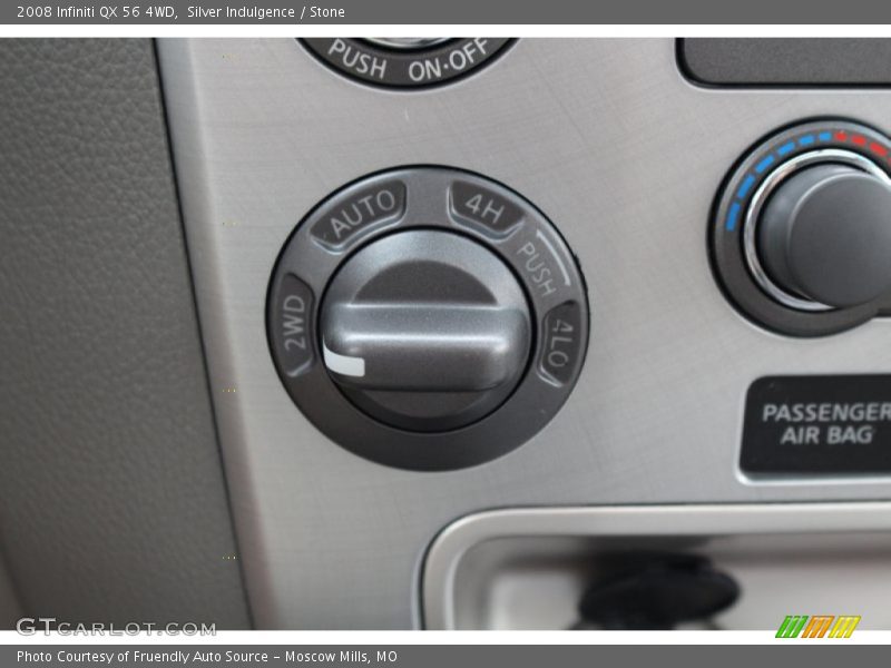 Silver Indulgence / Stone 2008 Infiniti QX 56 4WD