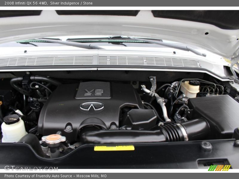 Silver Indulgence / Stone 2008 Infiniti QX 56 4WD