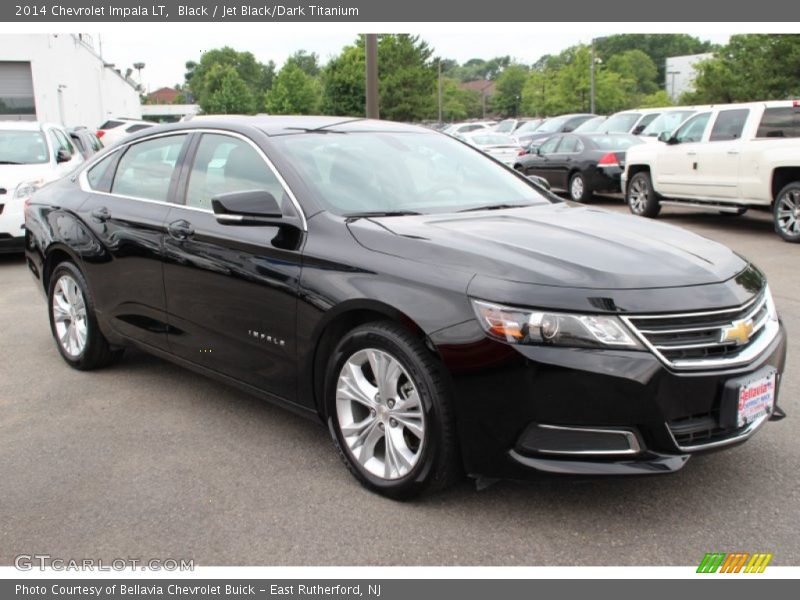 Black / Jet Black/Dark Titanium 2014 Chevrolet Impala LT