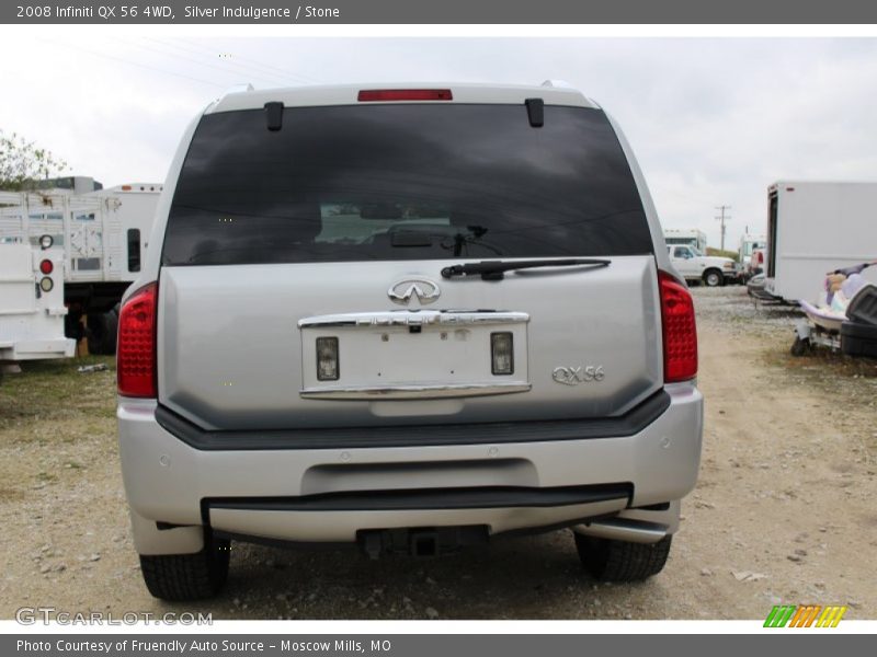 Silver Indulgence / Stone 2008 Infiniti QX 56 4WD