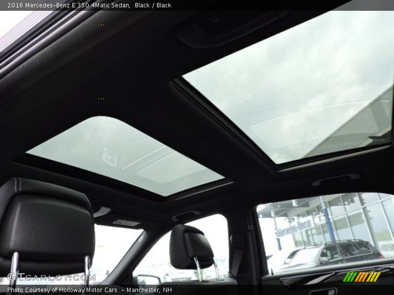 Black / Black 2016 Mercedes-Benz E 350 4Matic Sedan