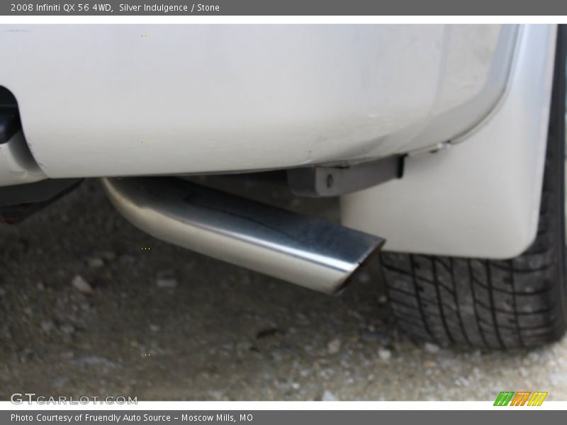 Silver Indulgence / Stone 2008 Infiniti QX 56 4WD