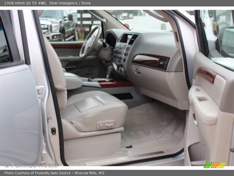Silver Indulgence / Stone 2008 Infiniti QX 56 4WD
