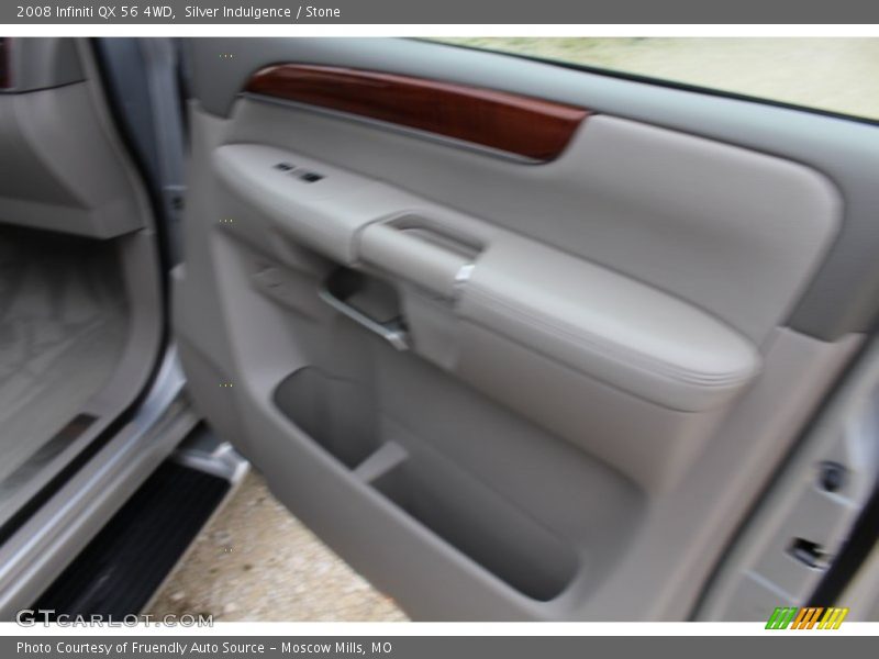 Silver Indulgence / Stone 2008 Infiniti QX 56 4WD