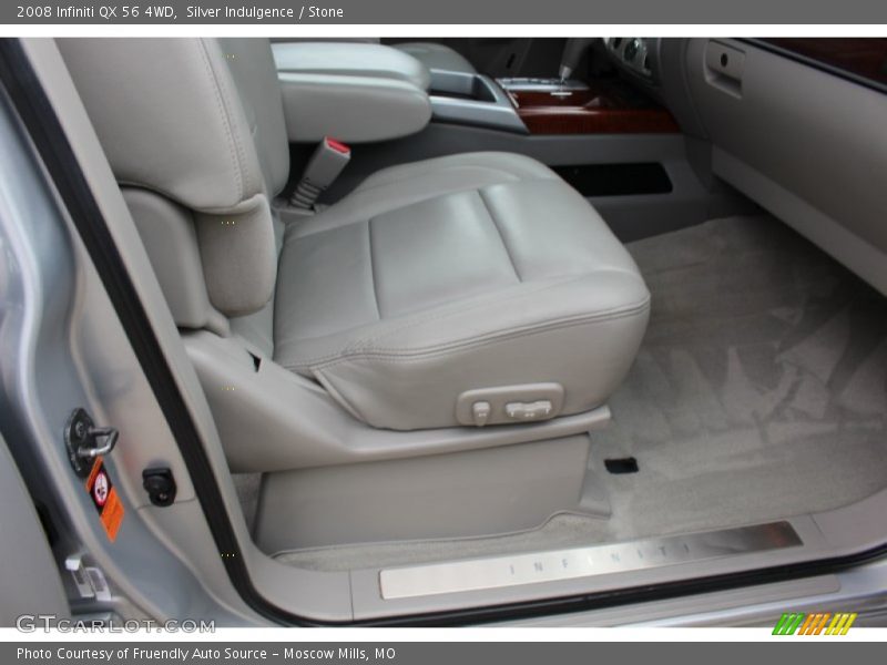 Silver Indulgence / Stone 2008 Infiniti QX 56 4WD