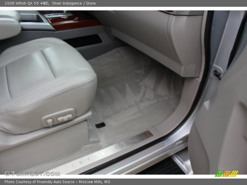 Silver Indulgence / Stone 2008 Infiniti QX 56 4WD