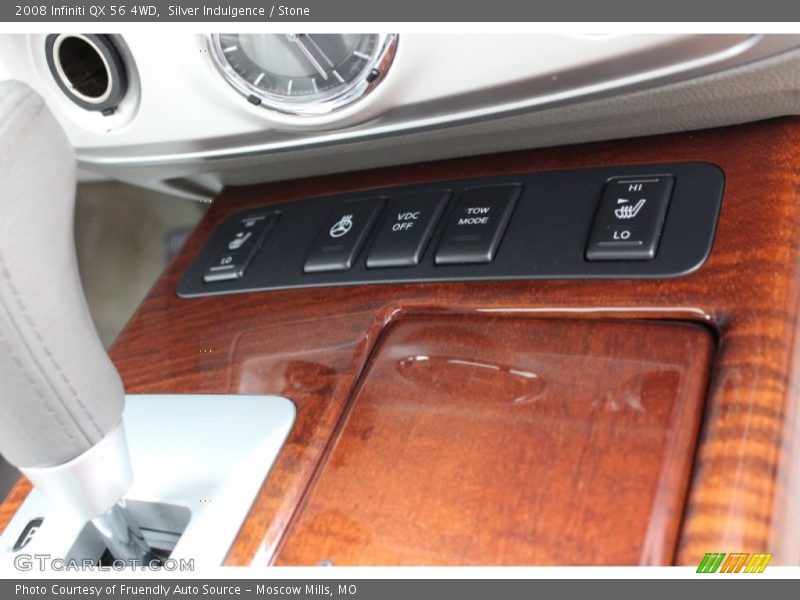 Silver Indulgence / Stone 2008 Infiniti QX 56 4WD