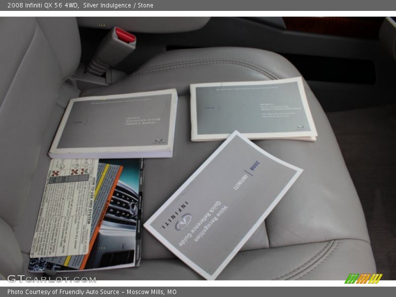 Silver Indulgence / Stone 2008 Infiniti QX 56 4WD
