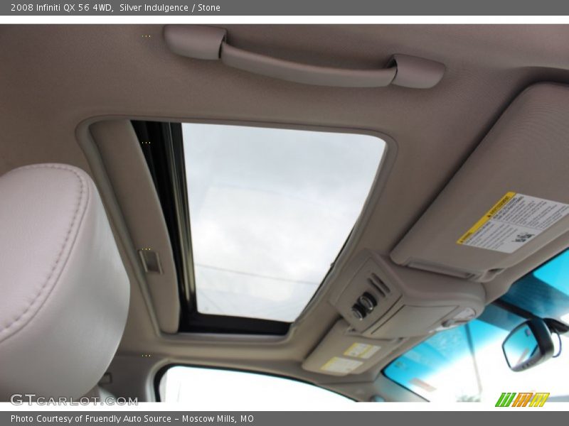 Silver Indulgence / Stone 2008 Infiniti QX 56 4WD