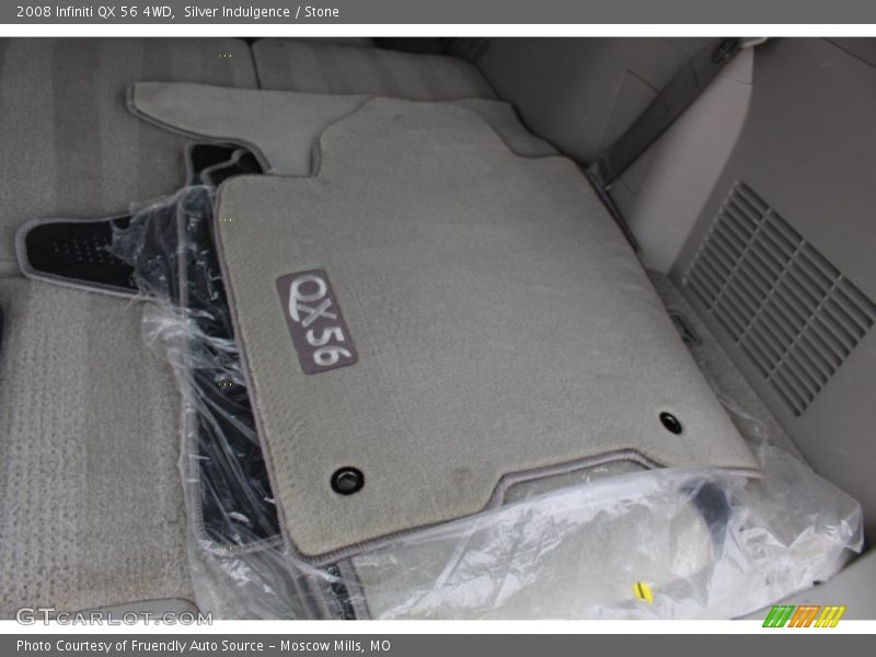 Silver Indulgence / Stone 2008 Infiniti QX 56 4WD