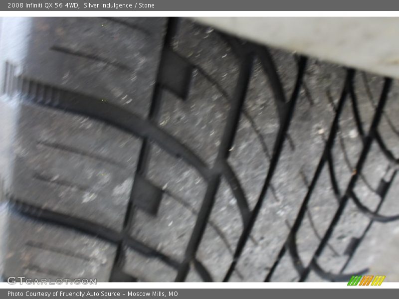 Silver Indulgence / Stone 2008 Infiniti QX 56 4WD