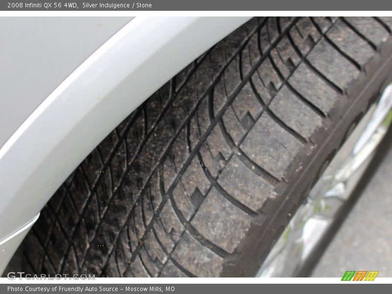 Silver Indulgence / Stone 2008 Infiniti QX 56 4WD