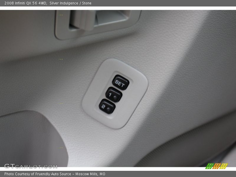Silver Indulgence / Stone 2008 Infiniti QX 56 4WD