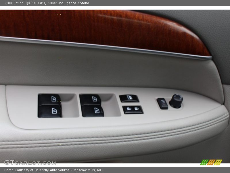 Silver Indulgence / Stone 2008 Infiniti QX 56 4WD
