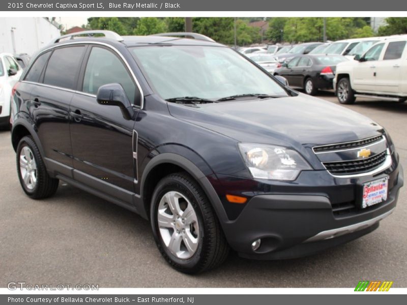 Blue Ray Metallic / Black 2015 Chevrolet Captiva Sport LS