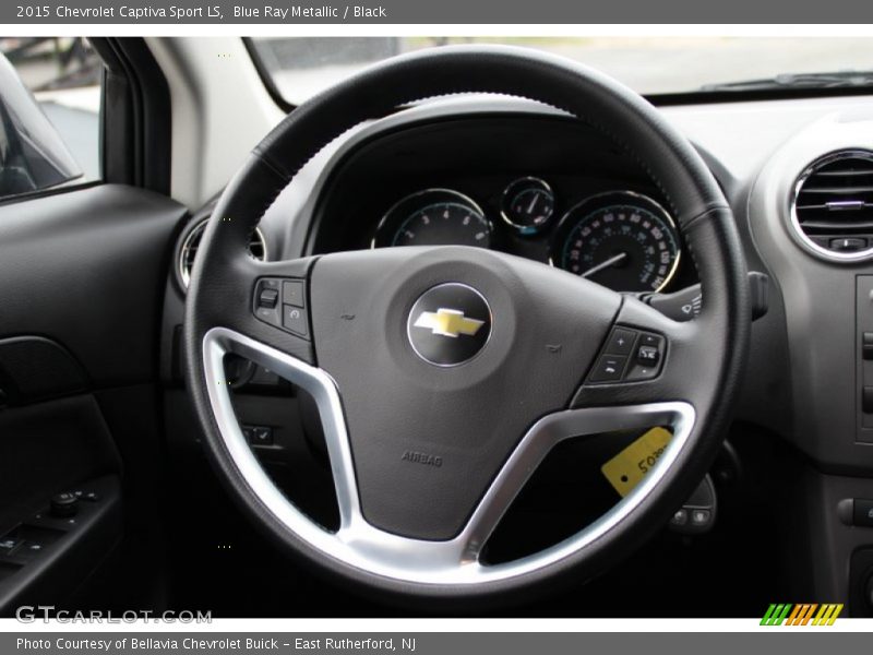Blue Ray Metallic / Black 2015 Chevrolet Captiva Sport LS