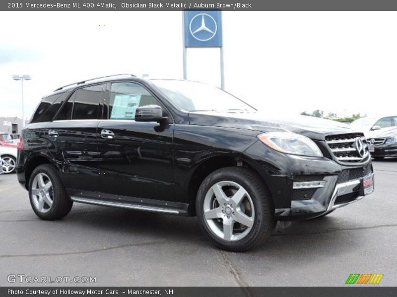 Front 3/4 View of 2015 ML 400 4Matic
