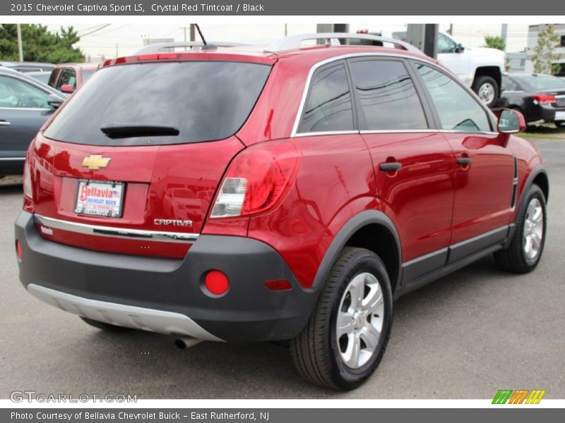 Crystal Red Tintcoat / Black 2015 Chevrolet Captiva Sport LS
