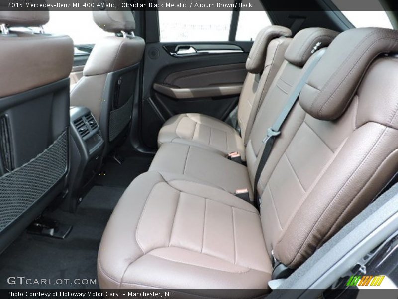Rear Seat of 2015 ML 400 4Matic