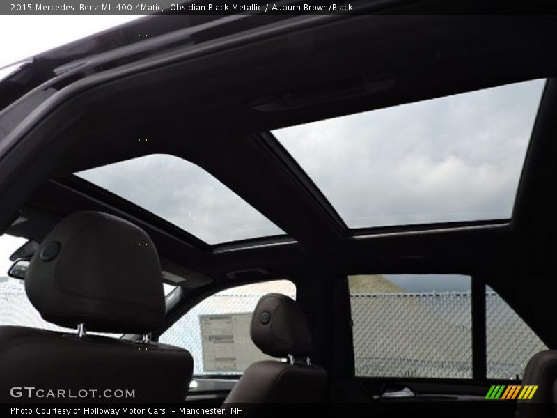 Sunroof of 2015 ML 400 4Matic