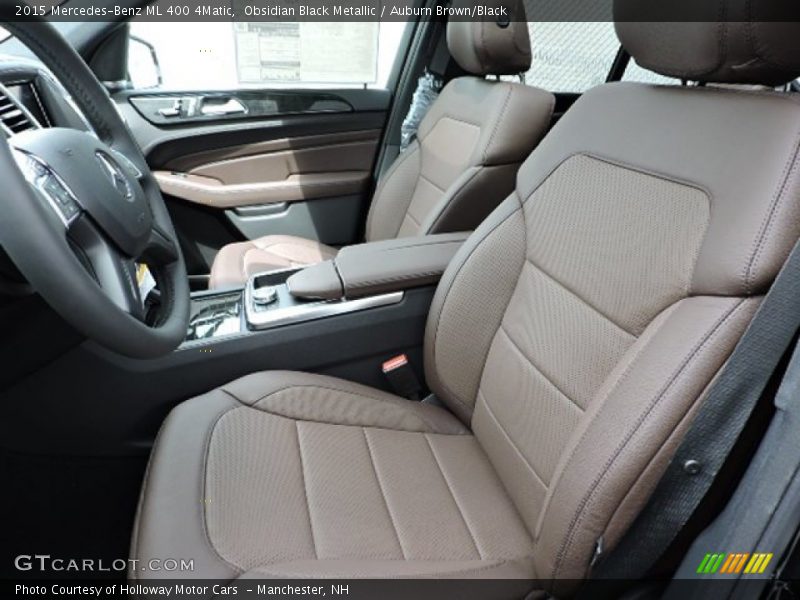  2015 ML 400 4Matic Auburn Brown/Black Interior