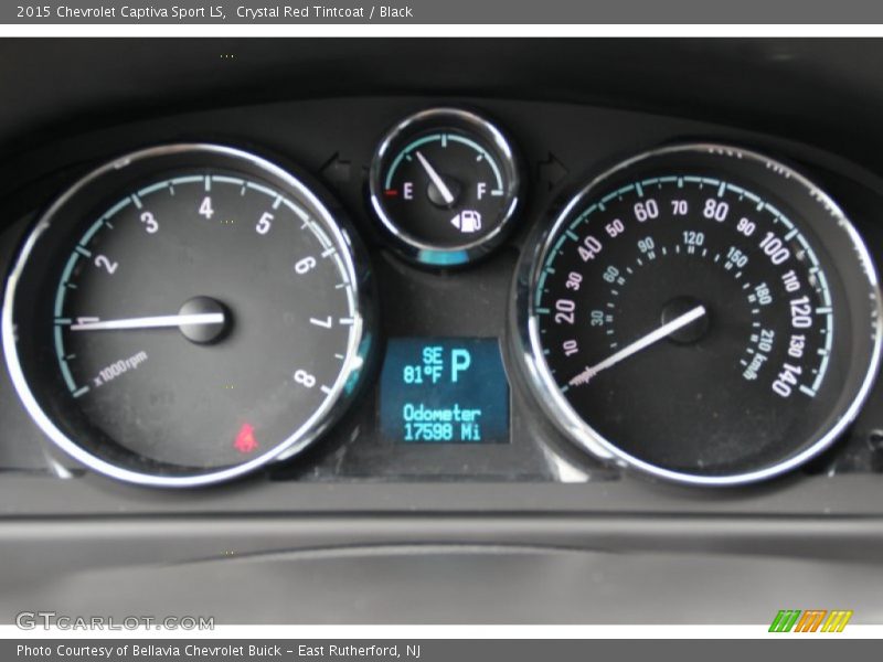  2015 Captiva Sport LS LS Gauges
