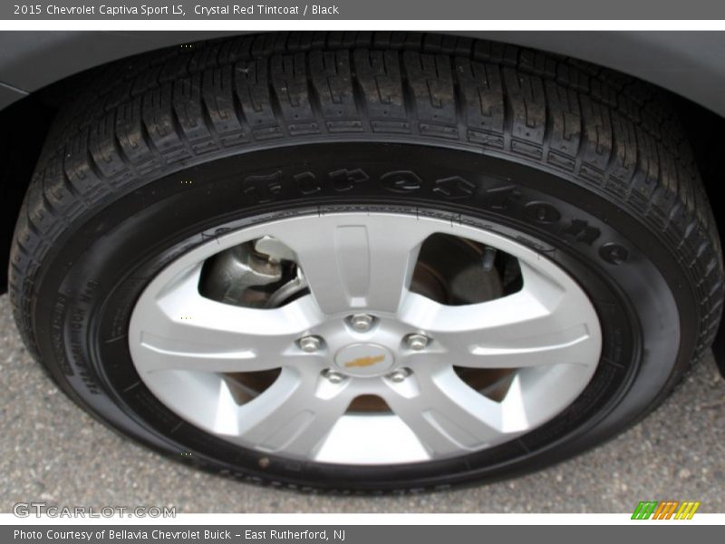 Crystal Red Tintcoat / Black 2015 Chevrolet Captiva Sport LS