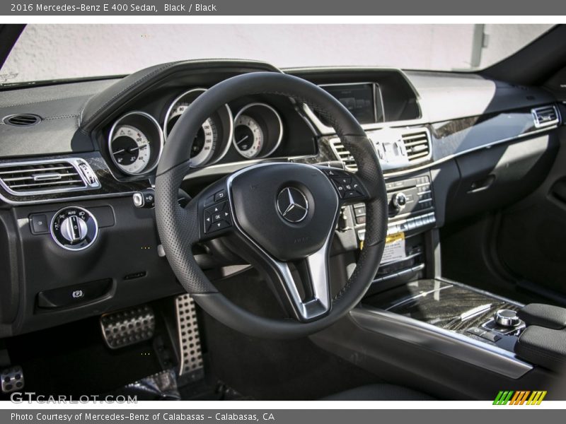 Black / Black 2016 Mercedes-Benz E 400 Sedan