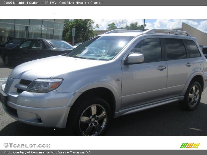 Cool Silver Metallic / Charcoal 2006 Mitsubishi Outlander SE 4WD