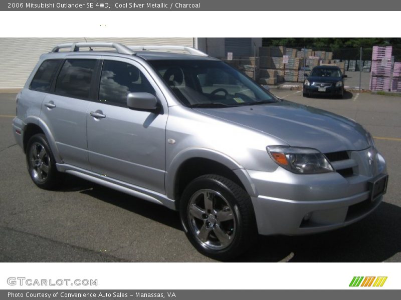 Cool Silver Metallic / Charcoal 2006 Mitsubishi Outlander SE 4WD