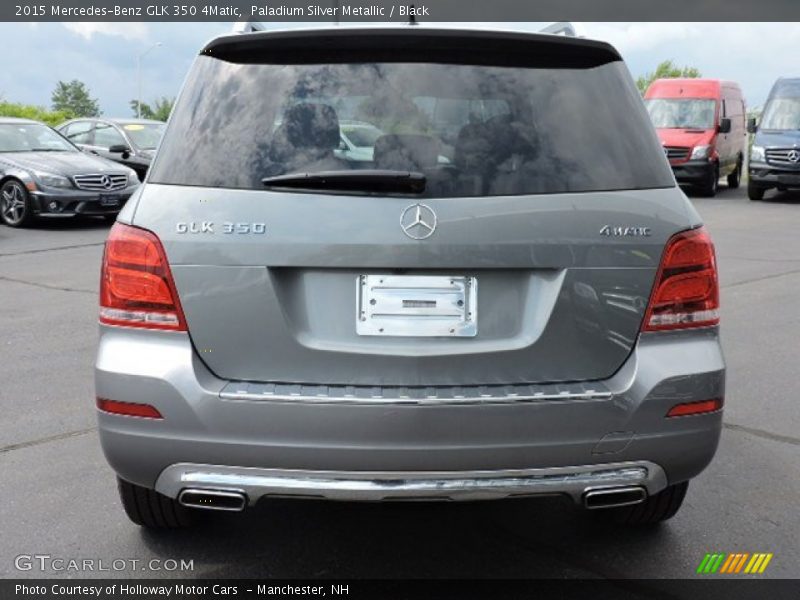 Paladium Silver Metallic / Black 2015 Mercedes-Benz GLK 350 4Matic