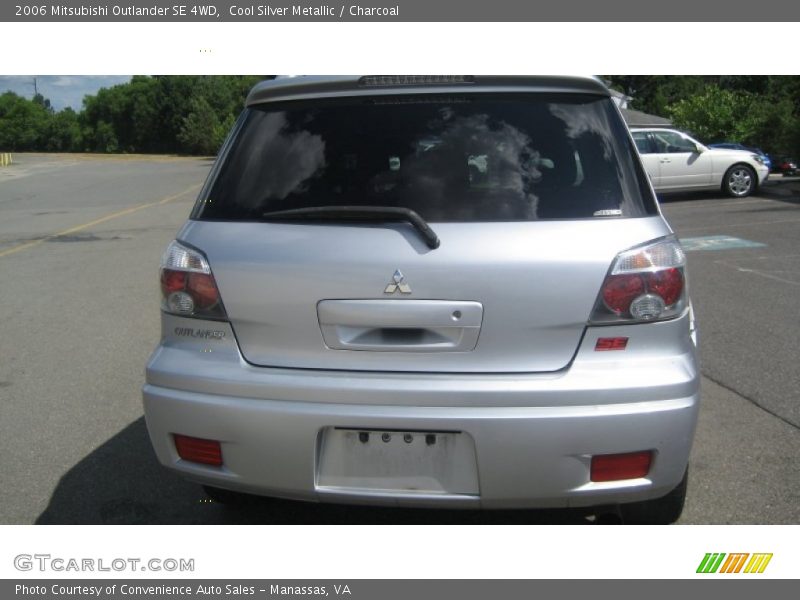 Cool Silver Metallic / Charcoal 2006 Mitsubishi Outlander SE 4WD