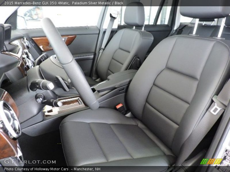 Paladium Silver Metallic / Black 2015 Mercedes-Benz GLK 350 4Matic