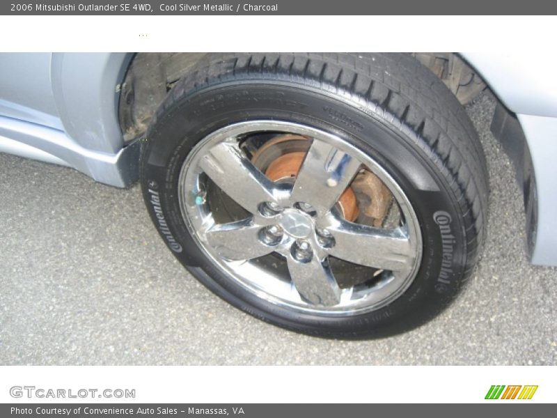 Cool Silver Metallic / Charcoal 2006 Mitsubishi Outlander SE 4WD