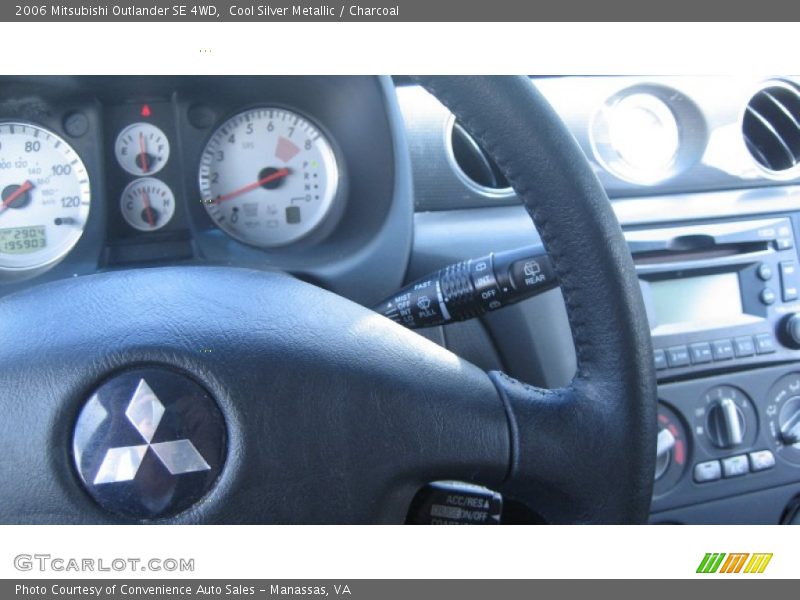 Cool Silver Metallic / Charcoal 2006 Mitsubishi Outlander SE 4WD