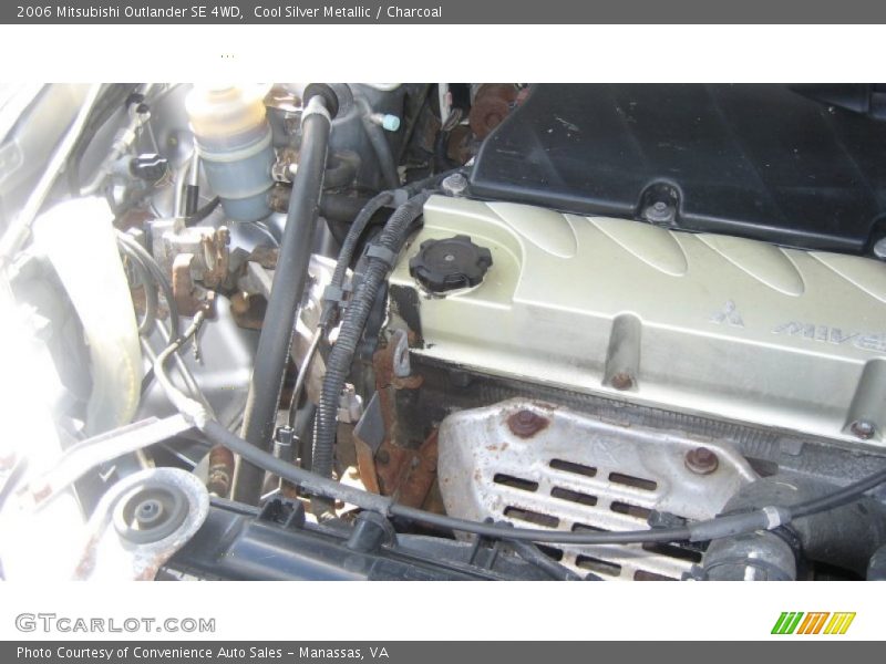 Cool Silver Metallic / Charcoal 2006 Mitsubishi Outlander SE 4WD
