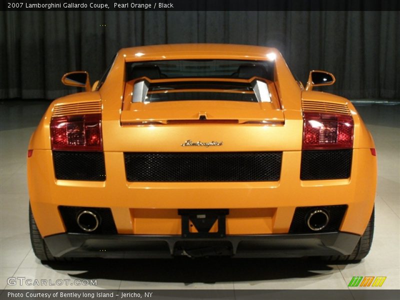 Pearl Orange / Black 2007 Lamborghini Gallardo Coupe