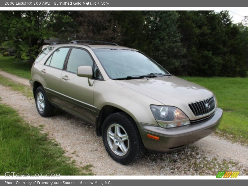 Front 3/4 View of 2000 RX 300 AWD