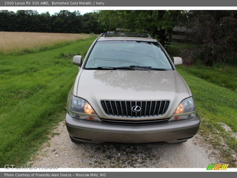 Burnished Gold Metallic / Ivory 2000 Lexus RX 300 AWD