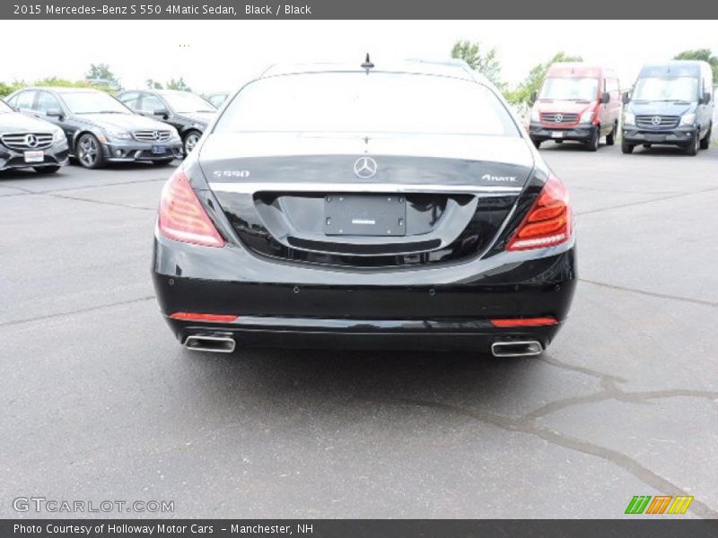 Black / Black 2015 Mercedes-Benz S 550 4Matic Sedan