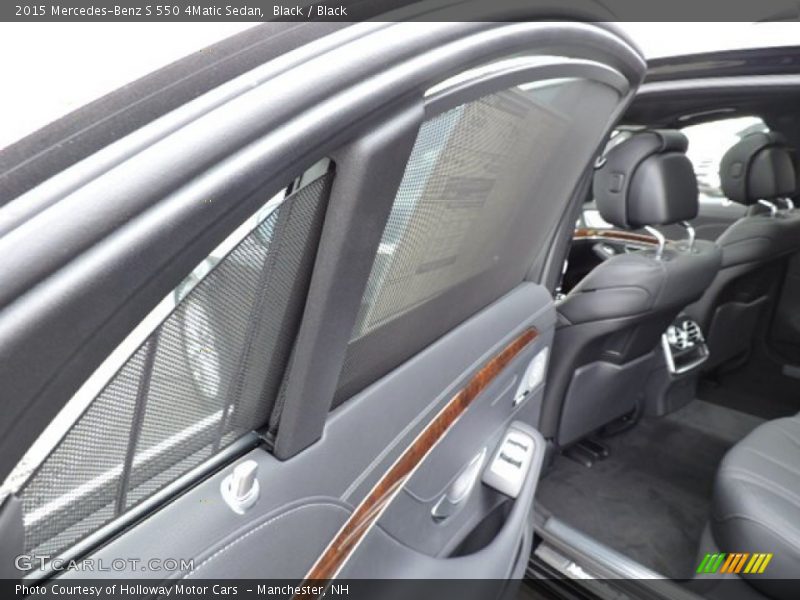 Black / Black 2015 Mercedes-Benz S 550 4Matic Sedan