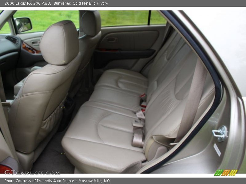 Burnished Gold Metallic / Ivory 2000 Lexus RX 300 AWD