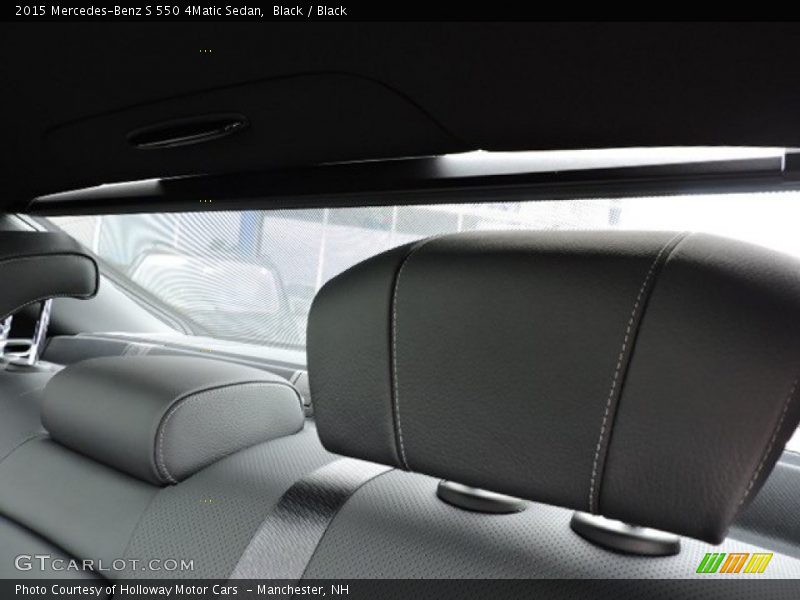Black / Black 2015 Mercedes-Benz S 550 4Matic Sedan