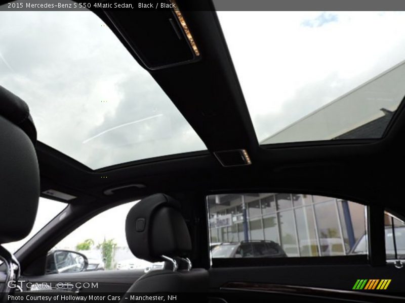 Black / Black 2015 Mercedes-Benz S 550 4Matic Sedan