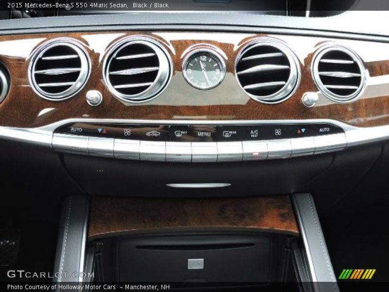 Black / Black 2015 Mercedes-Benz S 550 4Matic Sedan