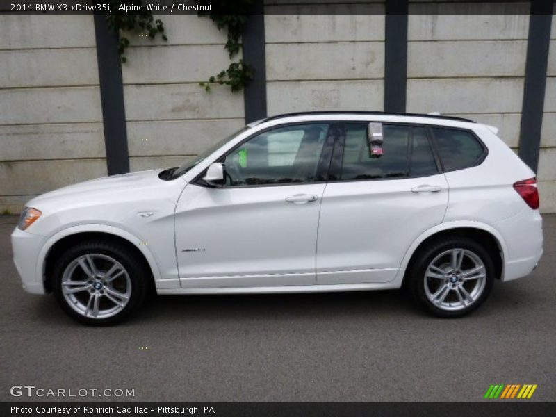  2014 X3 xDrive35i Alpine White