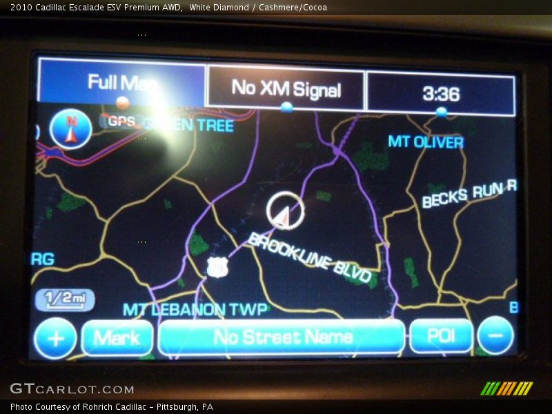 Navigation of 2010 Escalade ESV Premium AWD