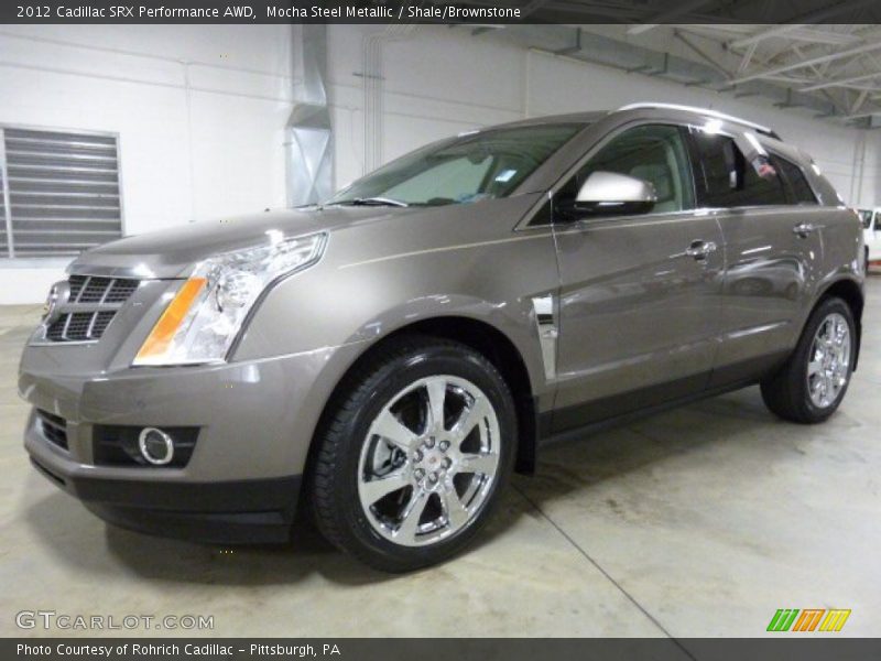 Mocha Steel Metallic / Shale/Brownstone 2012 Cadillac SRX Performance AWD